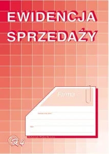 Druk offsetowy A5 Ewidencja sprzedaży 32k. Michalczyk i Prokop (K-4)