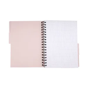 Kołozeszyt (kołonotatnik) Atomówki B5 96k. 70g krata Beniamin (6273)