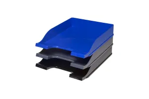 Szuflada na dokumenty Colors antracytowy polistyren PS [mm:] 250x330x 55 Bantex (400052327)