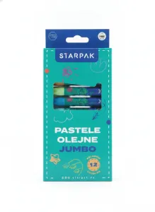 Pastele olejne Jumbo 12 kol. Starpak (583608)