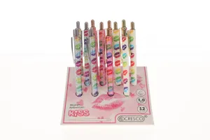 Długopis Zenith 4 KISS wkład niebieski 1mm Cresco (750065)