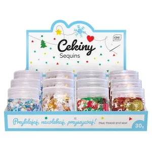 Cekiny Winter mix 30g Interdruk (30 g)