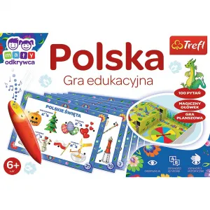 Gra edukacyjna Trefl Polska Magiczny ołówek (02114)
