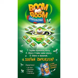 Gra planszowa Trefl boom boom Śmierdziaki (01910)
