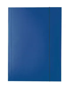 Teczka kartonowa na gumkę A4 granatowy 400g Esselte (13434)