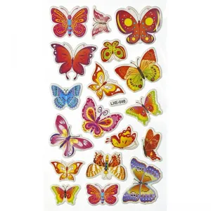 Naklejka (nalepka) Titanum Craft-Fun Series motylki (LXE-048)
