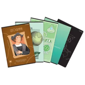 Zeszyt geografia mix A5 60k. 70g krata Top 2000 (400168980)