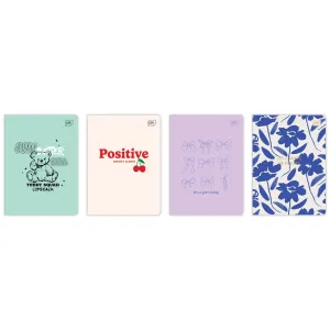 Zeszyt GIRLS  mix A5 60k. 70g krata Interdruk