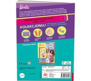 Książeczka edukacyjna Barbie™. Zabawa modą! Ameet (fla 1102)