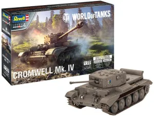 Model do sklejania czołg Cromwell Mk IV World of Tanks skala 1:72 Revell (03504)