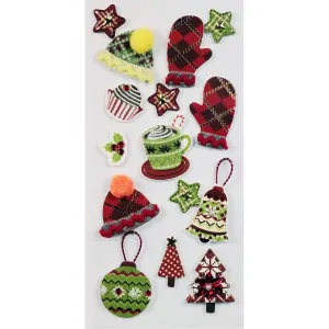 Naklejki świąteczne Titanum Craft-Fun Series Boże Narodzenie (19XQ18-9)