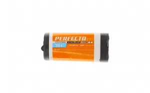 Worki na śmieci P820251 kolor: czarny 35L 15 szt