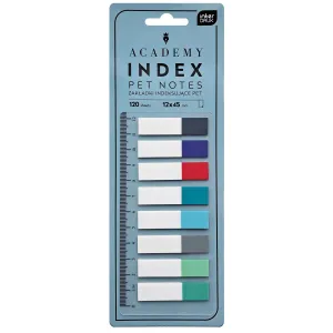 Zakładki indeksujące ACADEMY 5902277346193 Interdruk (z  linijką)