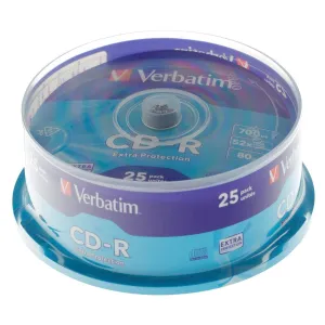 Płyta cd CD-R cake 25 700MB x52 Verbatim