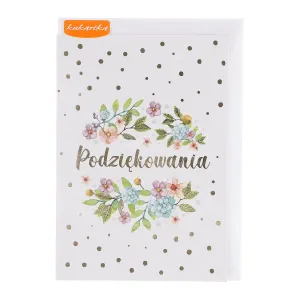 Kartka składana Kukartka PR C6 115mm x 165mm