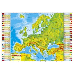 Podkład na biurko Derform Polska mapa 490mm x 340mm (POPF)