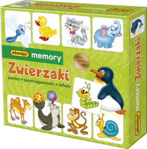 Gra pamięciowa Adamigo zwierzaki zwierzaki