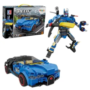 Klocki konstrukcyjne auto robot 328el. Lean (24572)