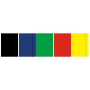 Teczka kartonowa na gumkę Rexus kolor A3 kolor: mix (601893)