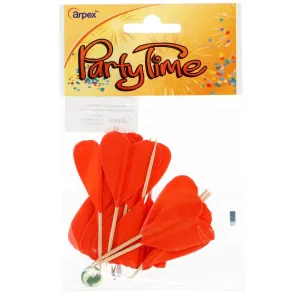 Ozdoba na piku Arpex WALENTYNKI SERCA NA PIKU (K051)