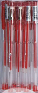 Długopis GA1030 wkład czerwony 0,7mm Titanum (GA1030)