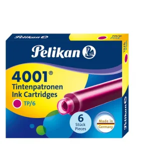 Naboje krótkie TP/6 321075 różowy Pelikan (100435993)