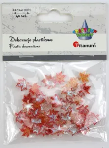Ozdoba akrylowa Liście Titanum Craft-Fun (25HH002)