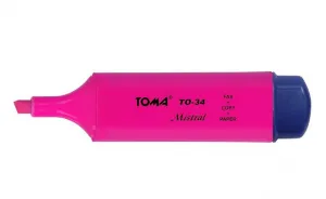 Zakreślacz Toma, różowy 1,0-5,0mm (TO-334 2 2)