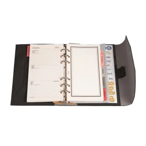 Organizer B6 MEMOFIX B6 CZARNY Antra (NABUK)