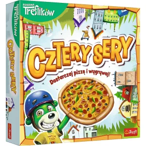 Gra planszowa Rodzina Treflików Cztery Sery Cztery Sery Trefl (02282)