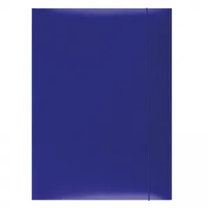 Teczka kartonowa na gumkę Office Products A4 kolor: niebieski 300g (21191131-01)
