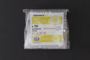 Łyżka wielokrotnego użytku 50 szt (nd)