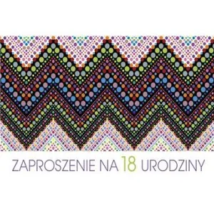 Zaproszenie ogólne Pol-Mak 16 x 9,5 cm mix wzorów