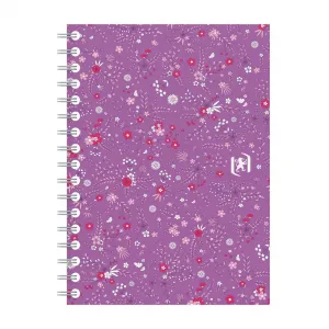 Kołozeszyt (kołobrulion) Oxford Floral A6 90g krata 110mm x 148mm (400094826)