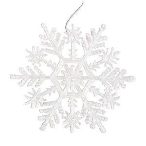 Ozdoba akrylowa Śnieżynki akrylowe (6 szt.) Arpex (BN1186)