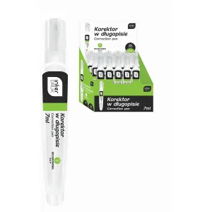Korektor w długopisie (piórze) 7ml Interdruk (IKORKC03I)