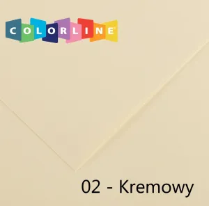 Brystol Canson Colorline 02 kremowy 150g 10k 500mm x 650mm (200041378)