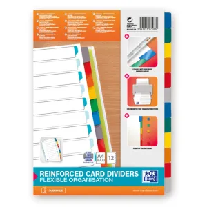 Przekładka czysta Mylar A4+ biała 170g 12k Oxford (100204983)