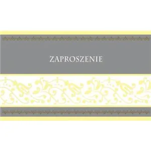 Zaproszenie ogólne Pol-Mak 16 x 9,5 cm mix wzorów