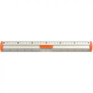 Linijka aluminiowa Tetis 30cm (BL040-ZC)