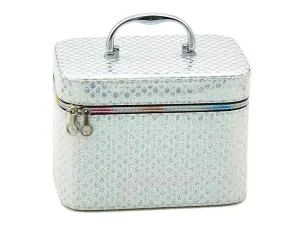 Kuferek L, walizka z lusterkiem, zapinany na zamek Adar (534230)