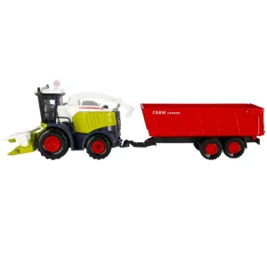 Kombajn Moje Ranczo 21 cm z przyczepą Mega Creative (492347)
