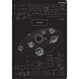 Zeszyt fizyka mix A5 60k. 70g krata Top 2000 (400168954)