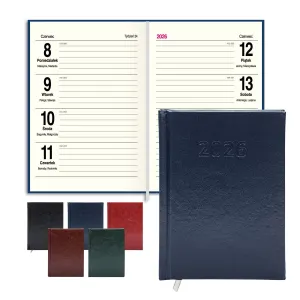 Kalendarz książkowy (terminarz) PRESTIGE A6 Press (tygodniowy)