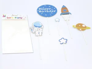 Dekoracja na tort planety One (362222)