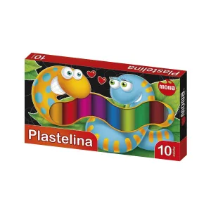 Plastelina Mona 10 kol. mix