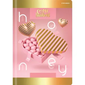 Zeszyt Top 2000 Honey A5 32k. 70g krata (400113894)