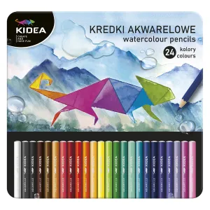 Kredki akwarelowe 24 kol. Kidea (KAMP24KA)