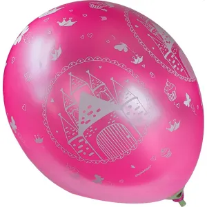 Balon gumowy Amscan 6 szt księżniczka (9901072)