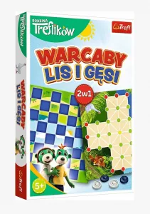 Gra planszowa Trefl Rodzina Treflików Warcacy Lis i Gęsi(02301)